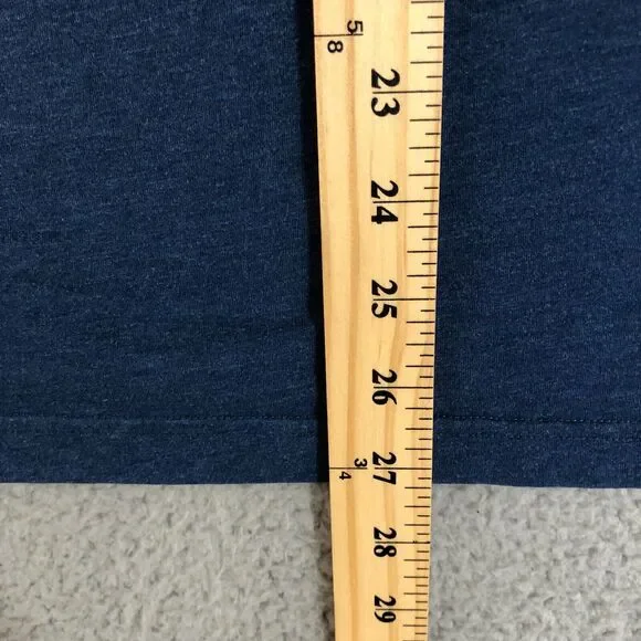 Under Armour Shirt Men Medium‎ Blue Charged Heatgear Graphic Skull Anchor Logo - Picture 11 of 11